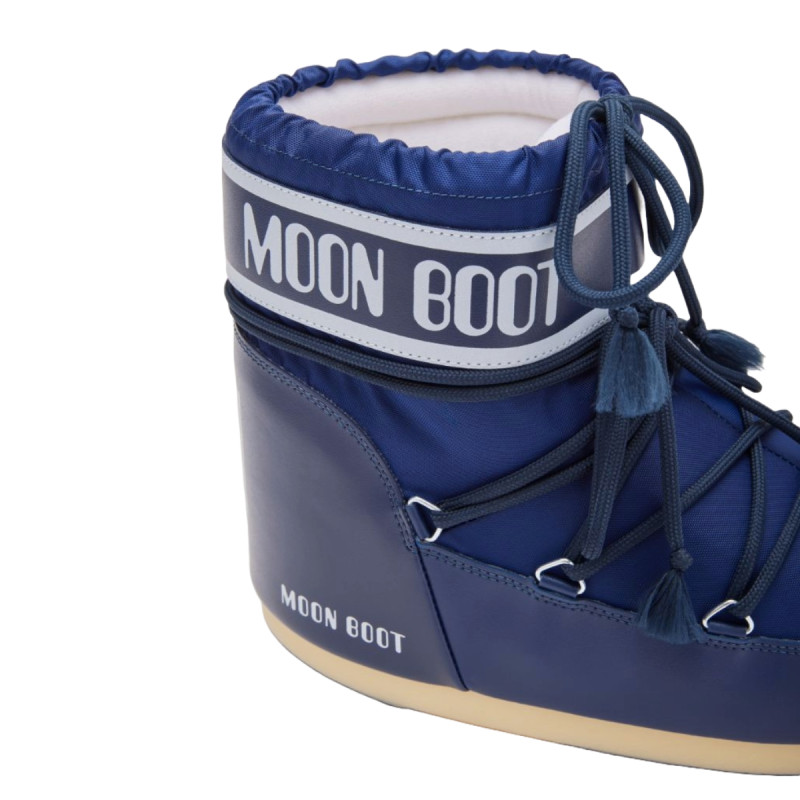 Dámske snehule Moon Boot ICON LOW NYLON  - tmavo modrá