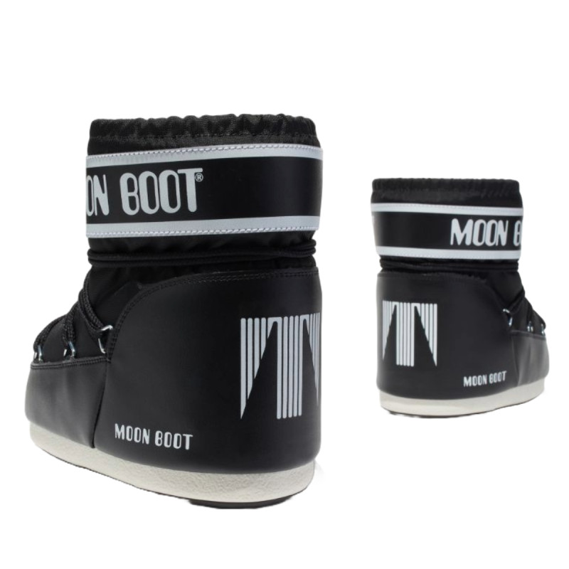 Dámske snehule Moon Boot ICON LOW NYLON  - čierna