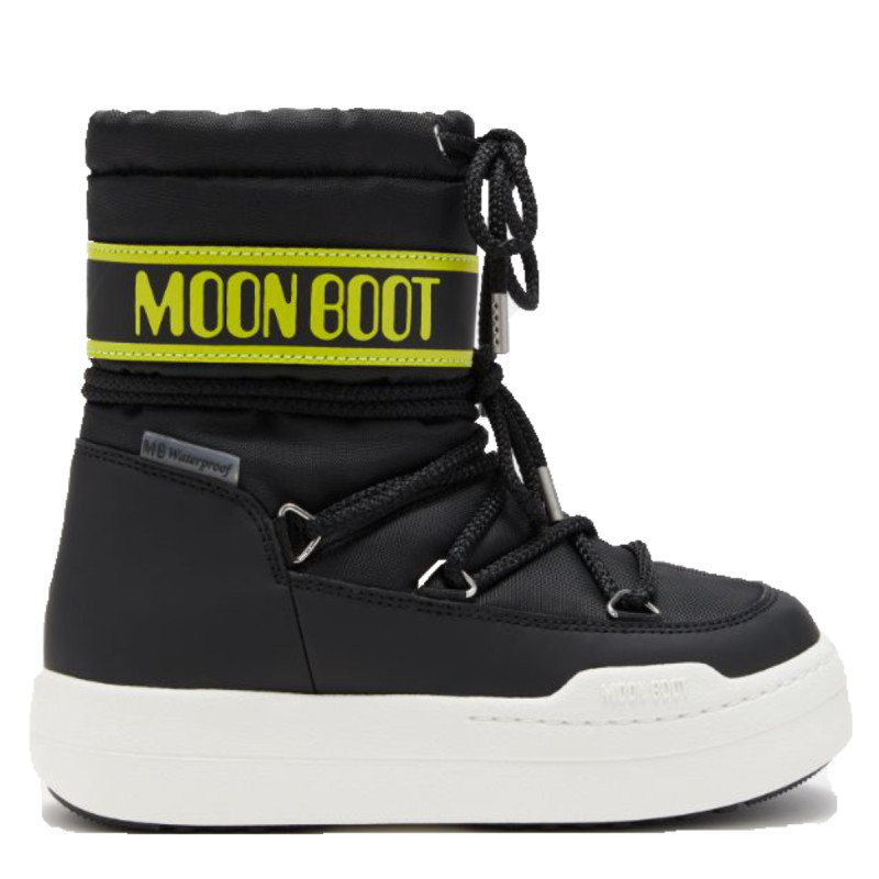 Detské snehule Moon Boot JUNIOR PARK  - čierna