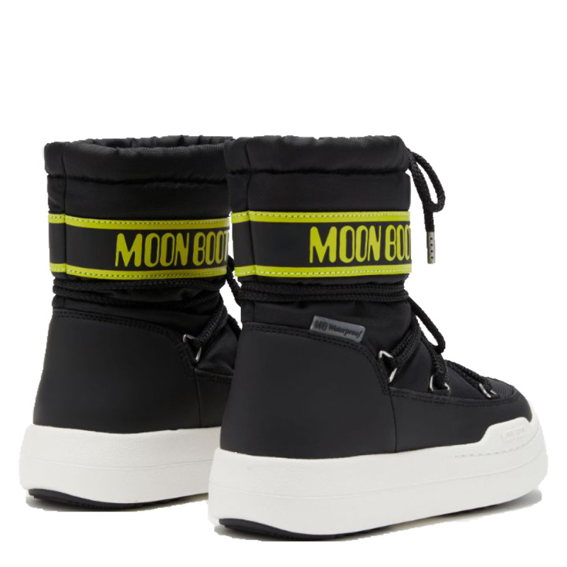Detské snehule Moon Boot JUNIOR PARK  - čierna