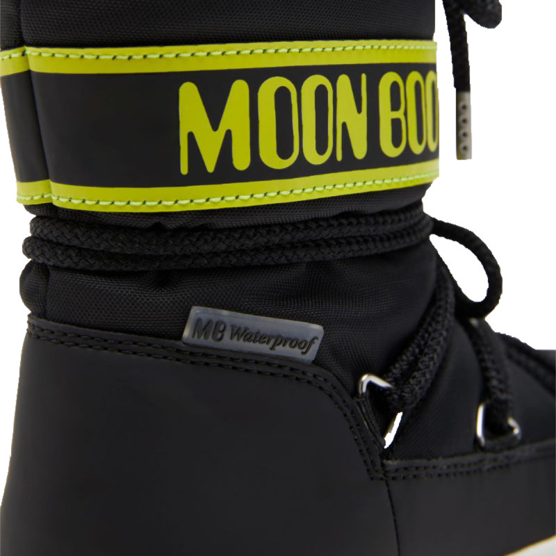 Detské snehule Moon Boot JUNIOR PARK  - čierna