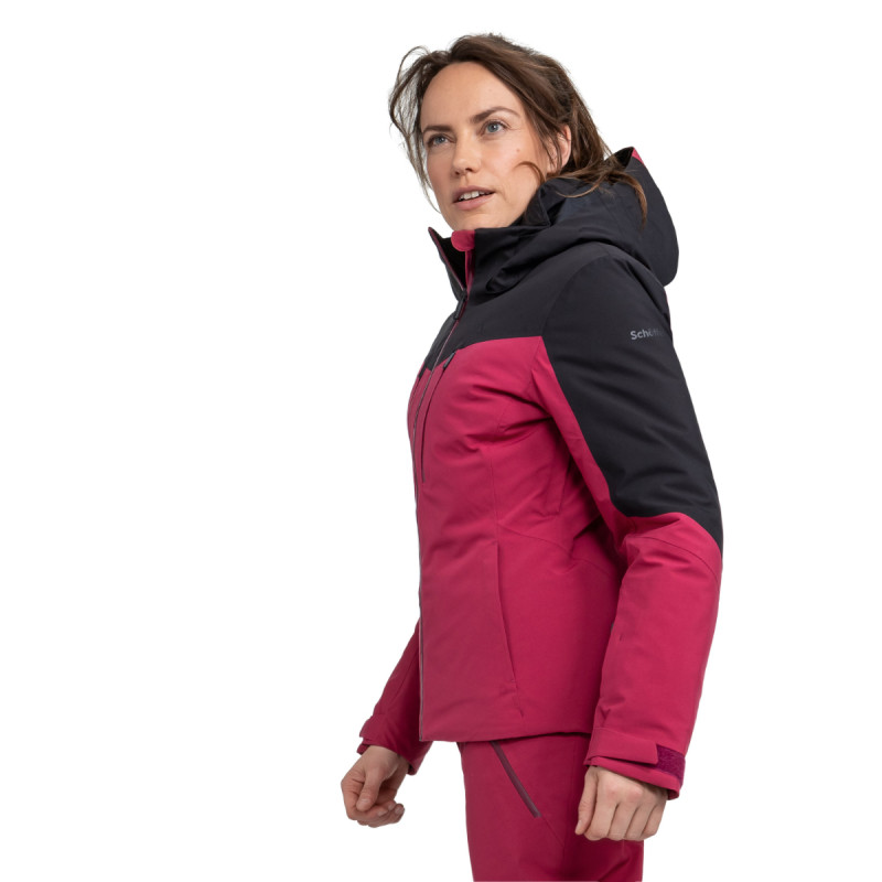 Dámská lyžařská bunda Schöffel STYLE AMMERTE  - tmavě růžová