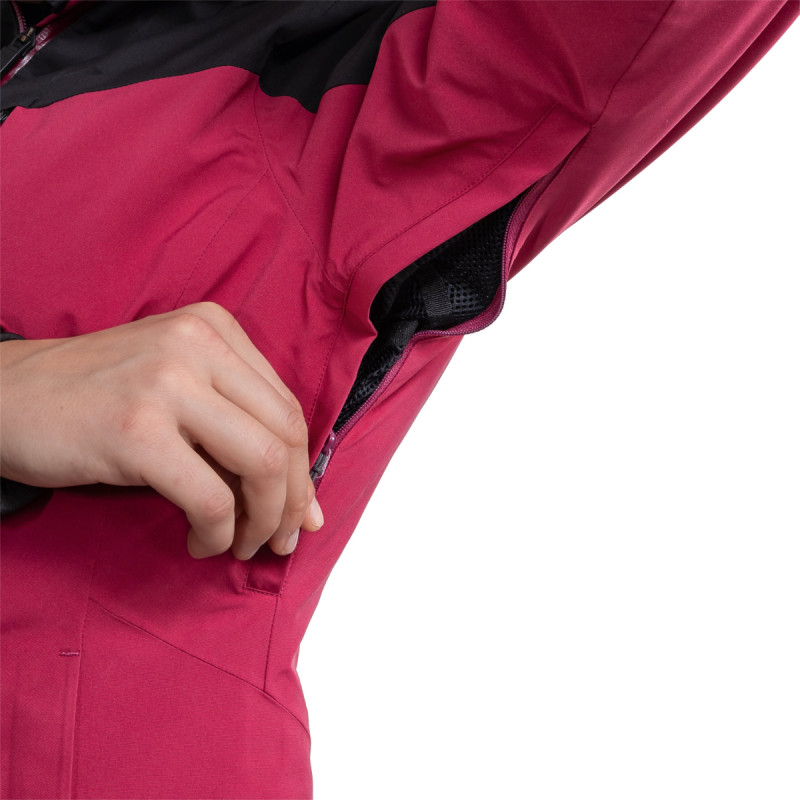 Dámská lyžařská bunda Schöffel STYLE AMMERTE  - tmavě růžová