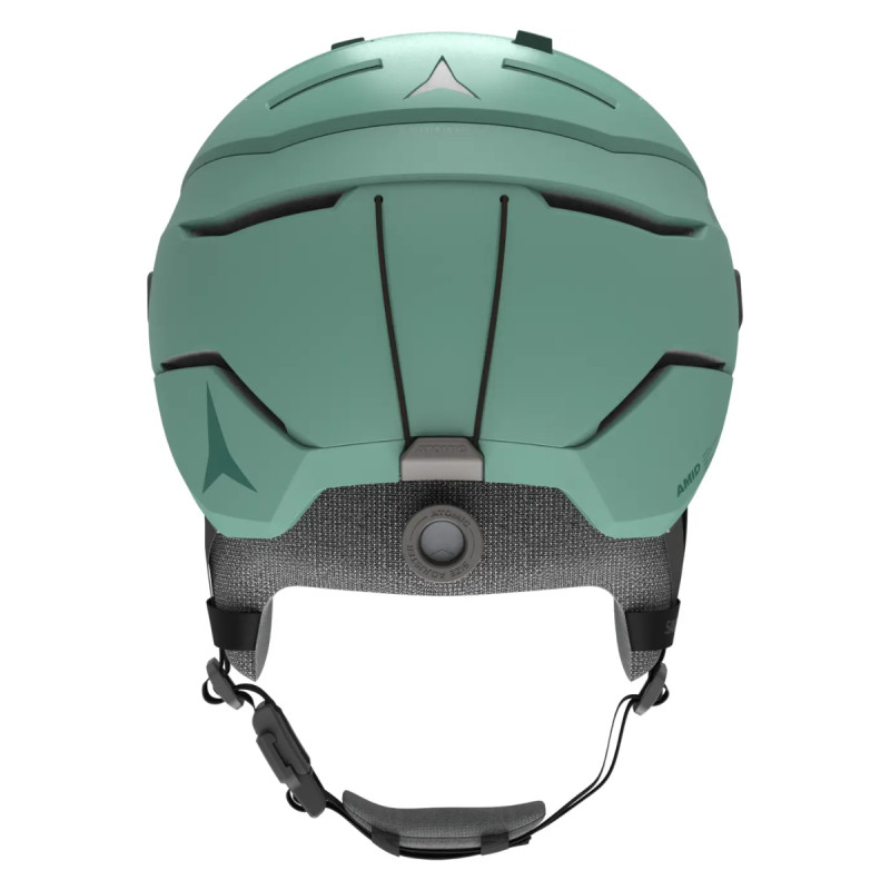 Lyžiarská prilba Atomic SAVOR GT AMID VISOR HD  - tmavo zelená