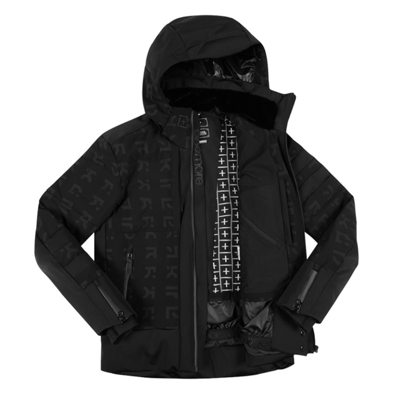 Pánska lyžiarská bunda OneMore 201 - ECO-DOWN SKI JACKET  - čierna