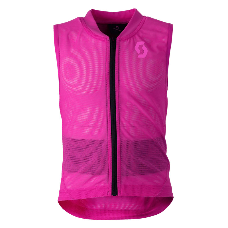 Dětský lyžařský páteřák Scott VEST PROTECTOR JR AIRFLEX  - růžová