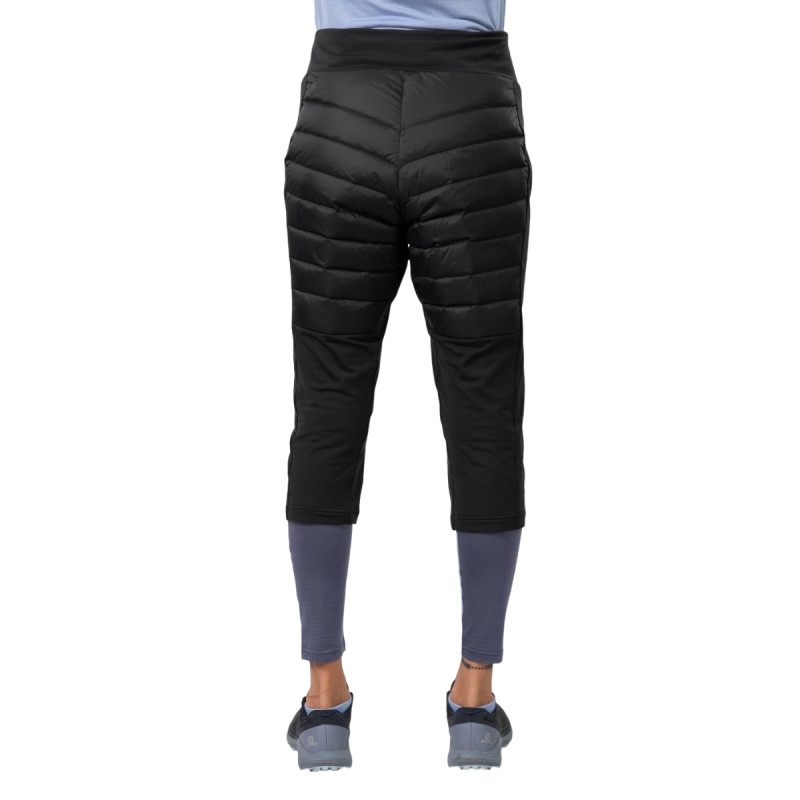 Dámske turistické nohavice Kari Traa EMILIE HIGH WAIST CAPRI  - čierna