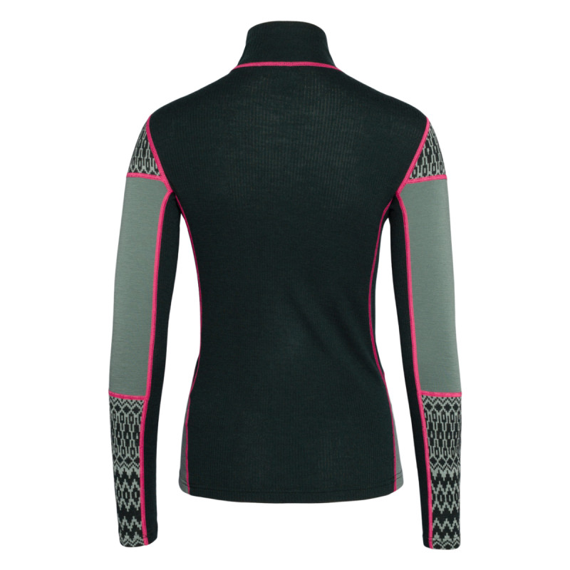 Dámske funkčné tričko Kari Traa SARA H/Z  - zelená