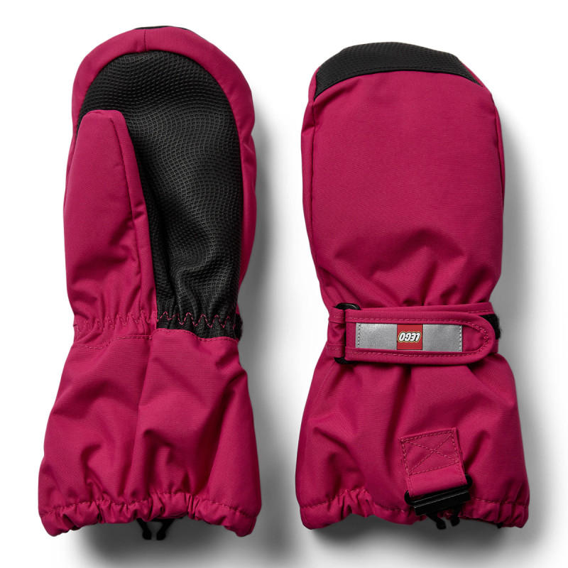 Dievčenské lyžiarské rukavice Lego Wear ATLIN 706  - ružová