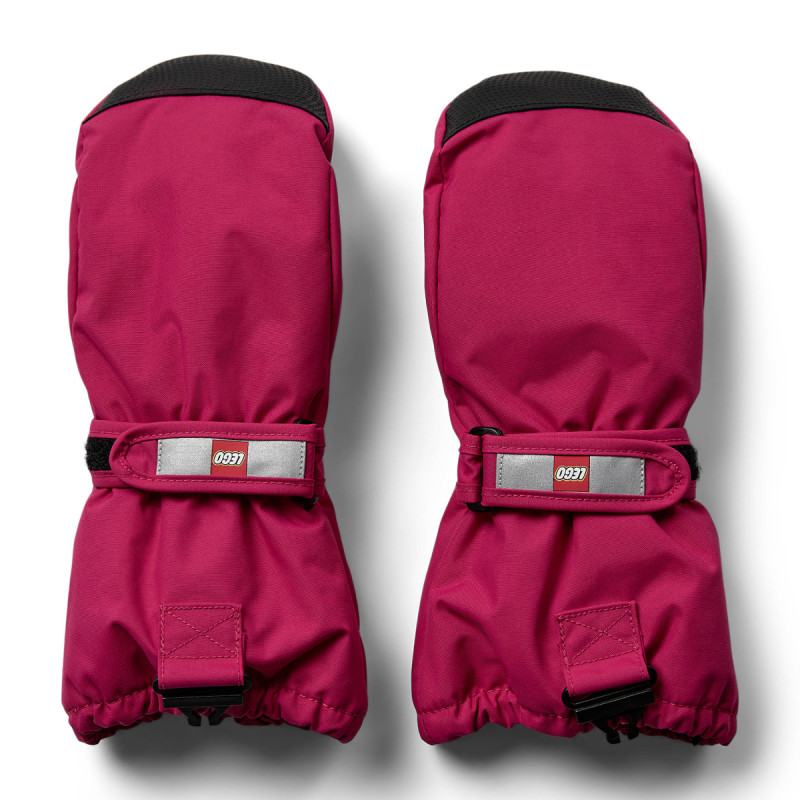 Dievčenské lyžiarské rukavice Lego Wear ATLIN 706  - ružová
