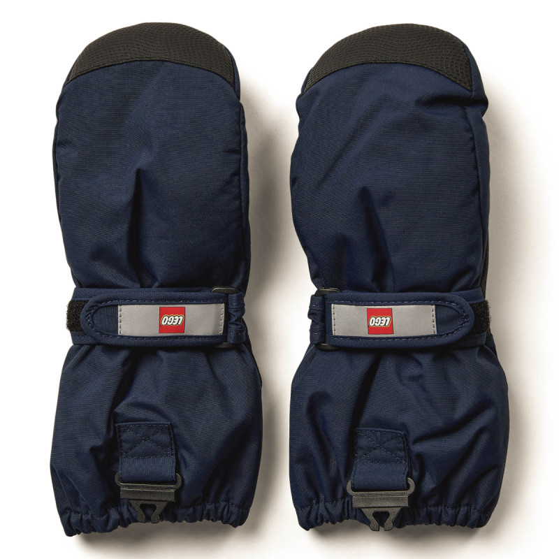 Detské lyžiarské rukavice Lego Wear ATLIN 706  - tmavo modrá