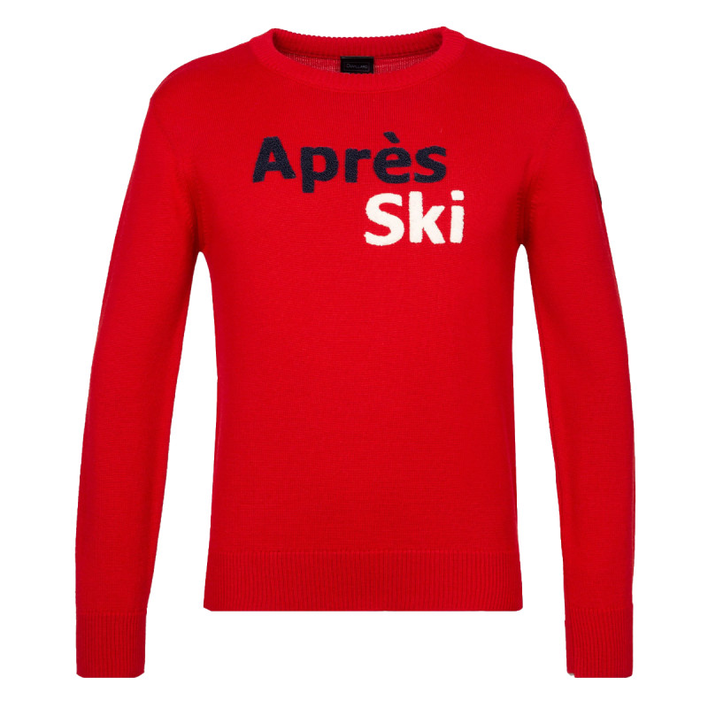 Pánsky sveter Duvillard PABLO  - červená