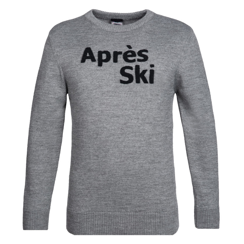 Pánsky sveter Duvillard PABLO  - šedá