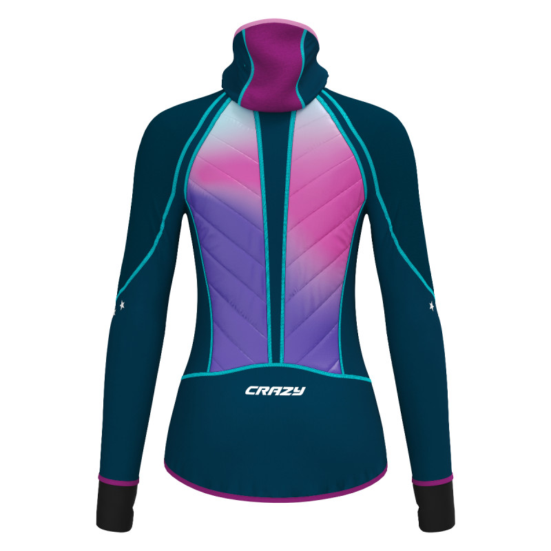 Dámská bunda Crazy CHANNEL  - petrolejová