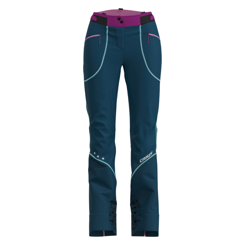 Dámské kalhoty Crazy INSPIRE  - petrolejová