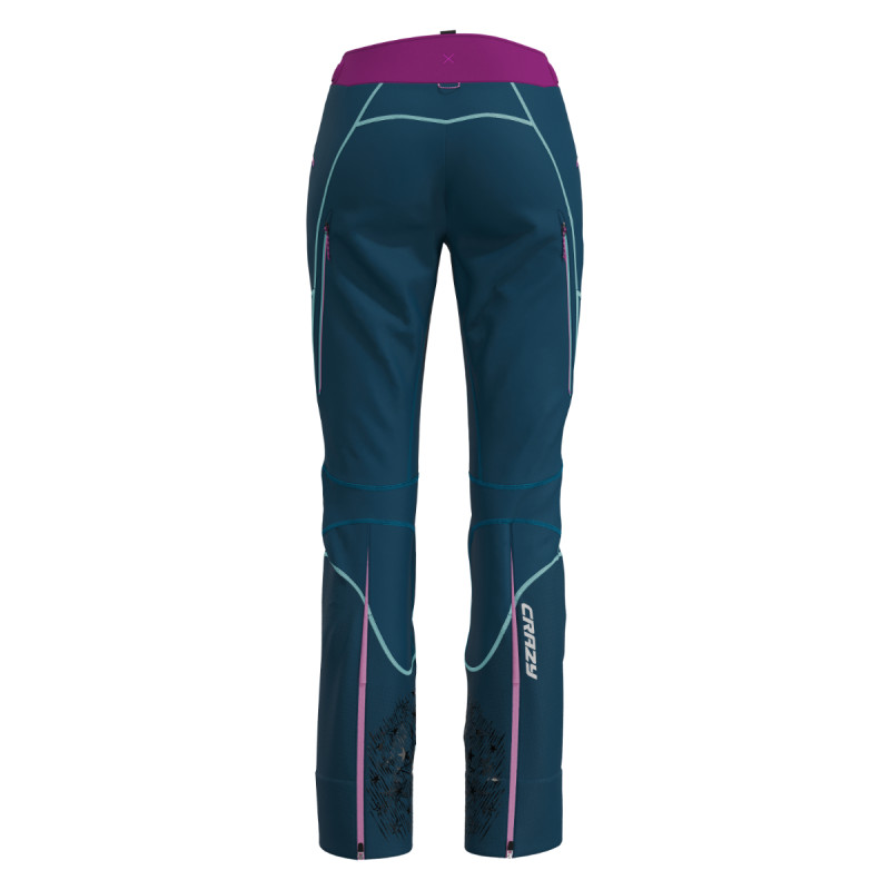 Dámské kalhoty Crazy INSPIRE  - petrolejová