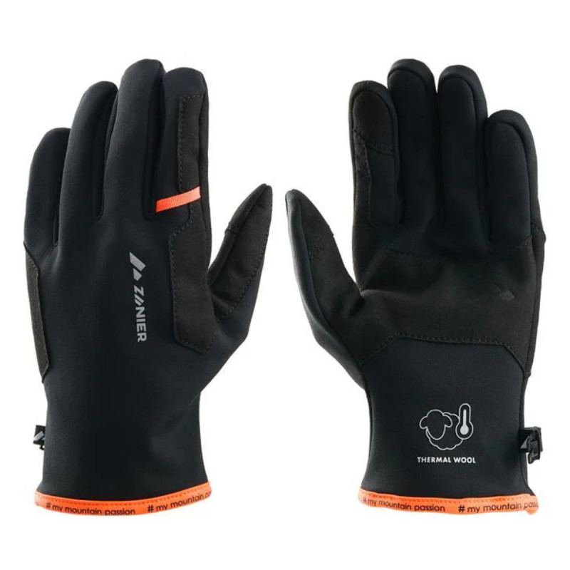 Rukavice Zanier SIMILAUN  - čierna
