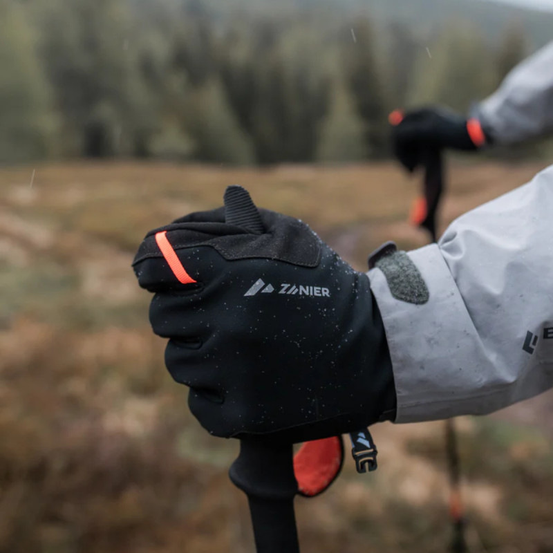 Rukavice Zanier SIMILAUN  - čierna