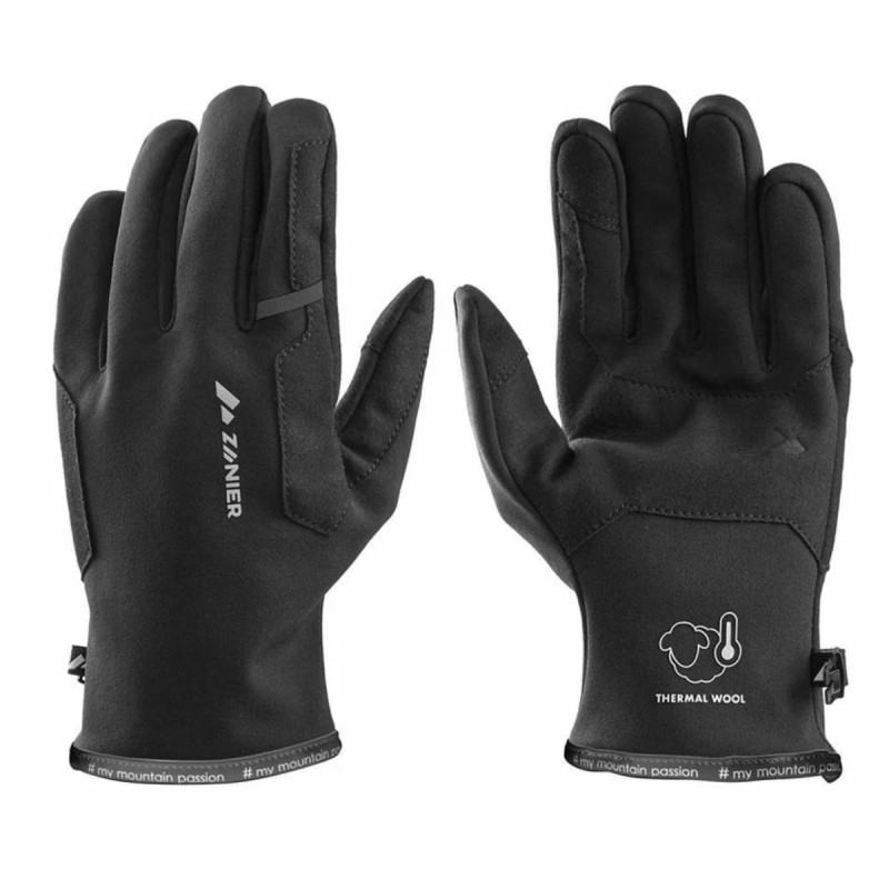 Rukavice Zanier SIMILAUN  - čierna