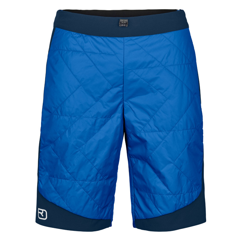 Pánske kraťasy Ortovox SWISSWOOL PIZ BOE SHORTS  - modrá