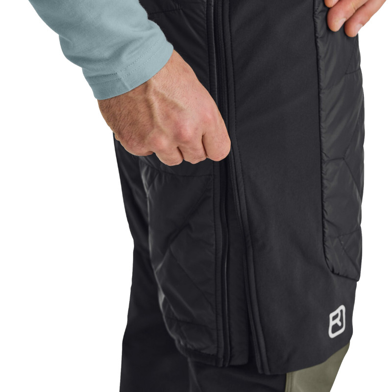 Pánske kraťasy Ortovox SWISSWOOL PIZ BOE SHORTS  - modrá