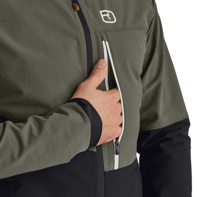 Pánska bunda Ortovox PUNTA BERRINO JACKET  - čierna