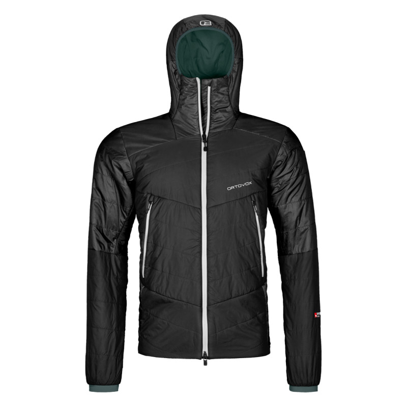 Pánska bunda Ortovox WESTALPEN SWISSWOOL JACKET  - čierna