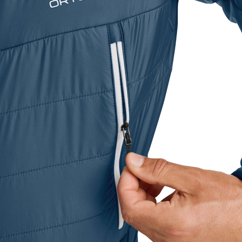 Pánska bunda Ortovox WESTALPEN SWISSWOOL JACKET  - čierna