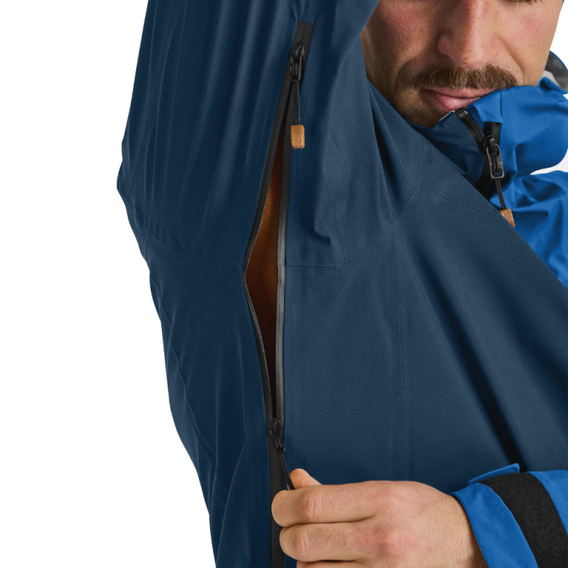 Pánská bunda Ortovox 3L ORTLER JACKET  - modrá