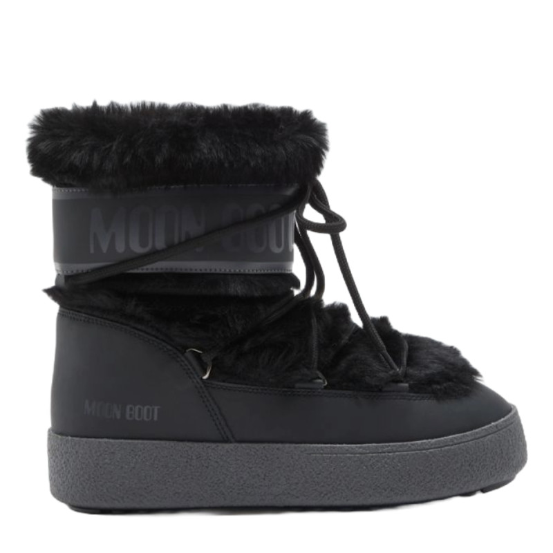 Dámské sněhule Moon Boot LTRACK FAUX FUR WP  - černá