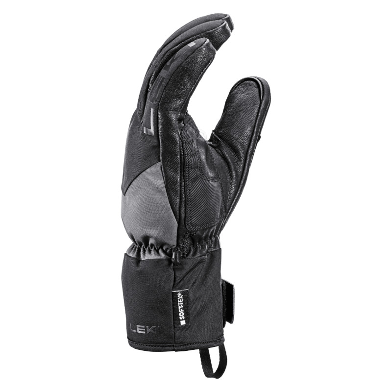 Lyžiarské rukavice Leki HEVON THERMO 3D  - čierna