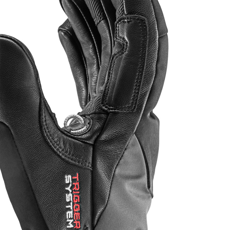 Lyžiarské rukavice Leki HEVON THERMO 3D  - čierna