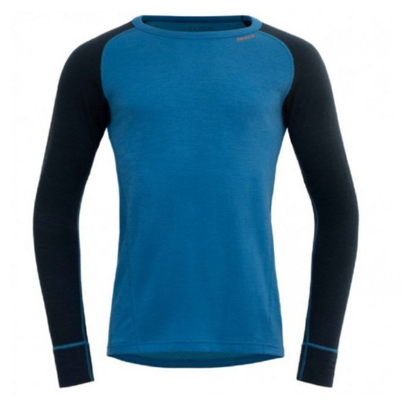 Pánské funkční tričko Devold DUO ACTIVE MERINO 205  - modrá