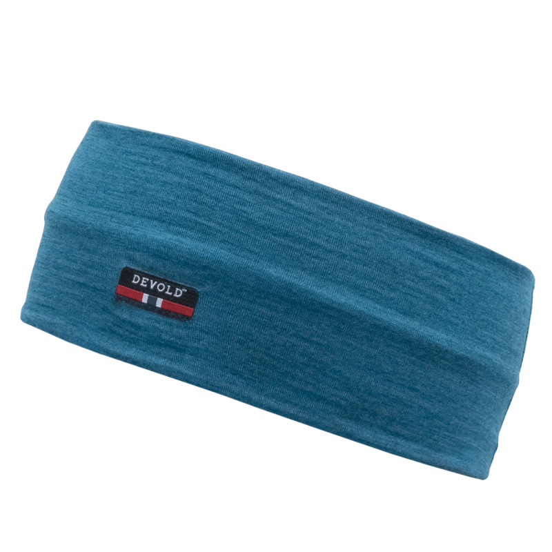 Čelenka Devold BREEZE MERINO 150  - modrá