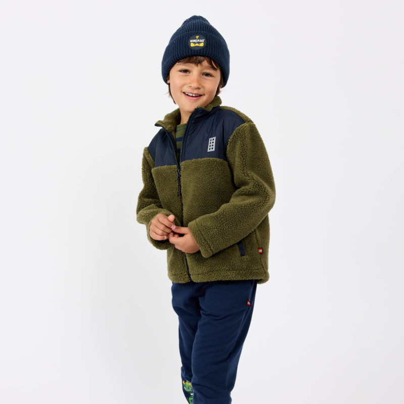 Detská mikina Lego Wear SCOUT 619  - khaki