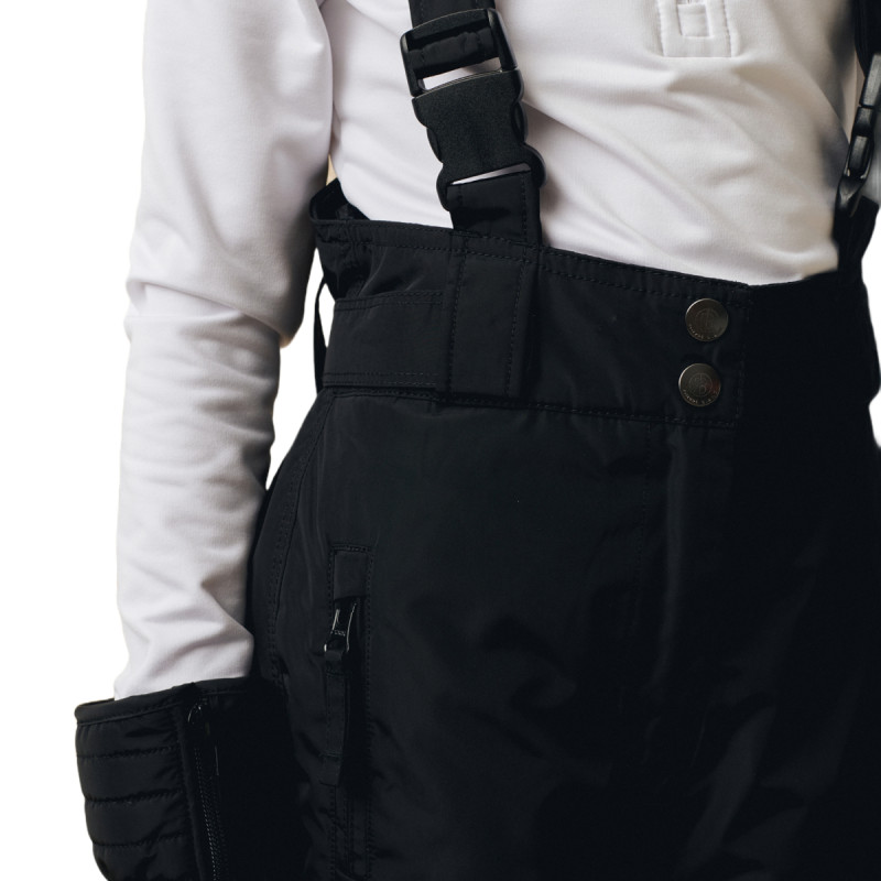 Dievčenské lyžiarské nohavice Poivre Blanc W24-1022-JRGL SKI BIB  - čierna