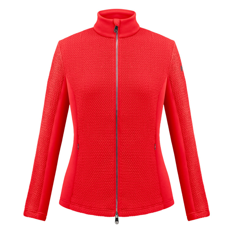 Dámska lyžiarská mikina Poivre Blanc W24-1603-WO STRETCH  - červená