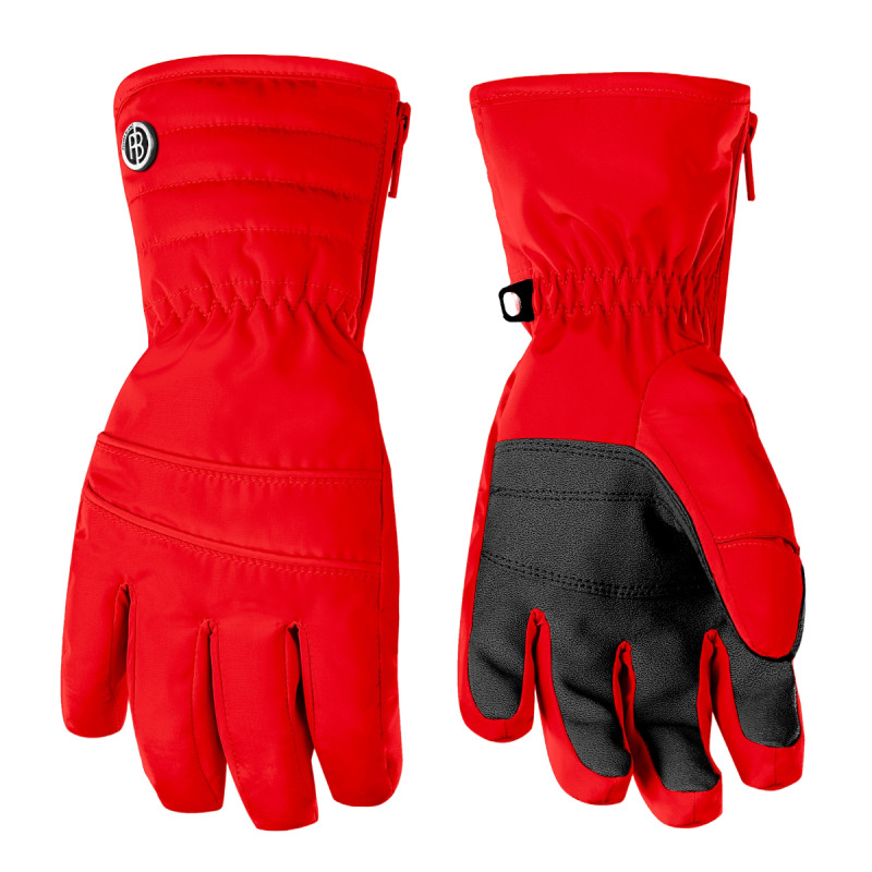 Dievčenské lyžiarské rukavice Poivre Blanc W24-1070-JRGL  - červená