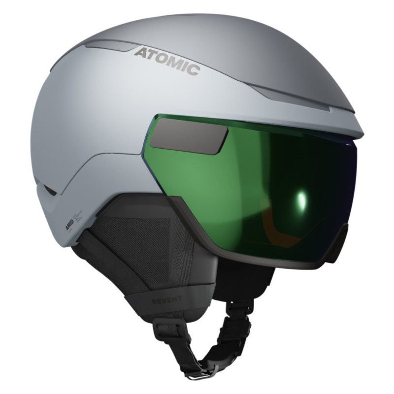 Lyžiarská prilba Atomic REVENT GT AMID VISOR HD  - šedá