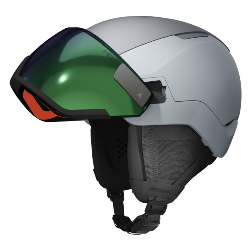 Lyžiarská prilba Atomic REVENT GT AMID VISOR HD  - šedá