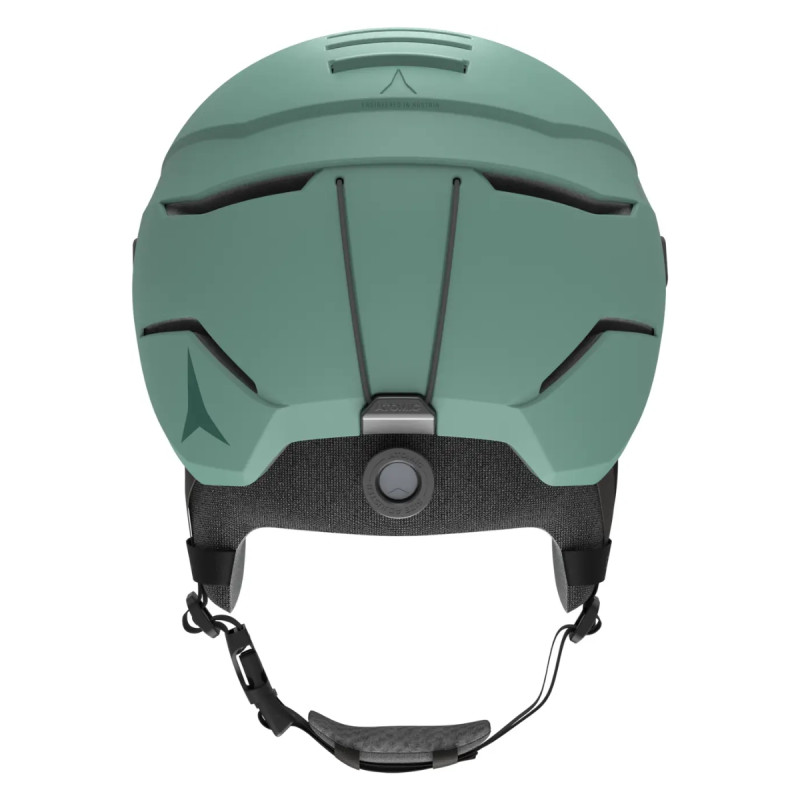 Lyžiarská prilba Atomic SAVOR VISOR STEREO  - tmavo zelená