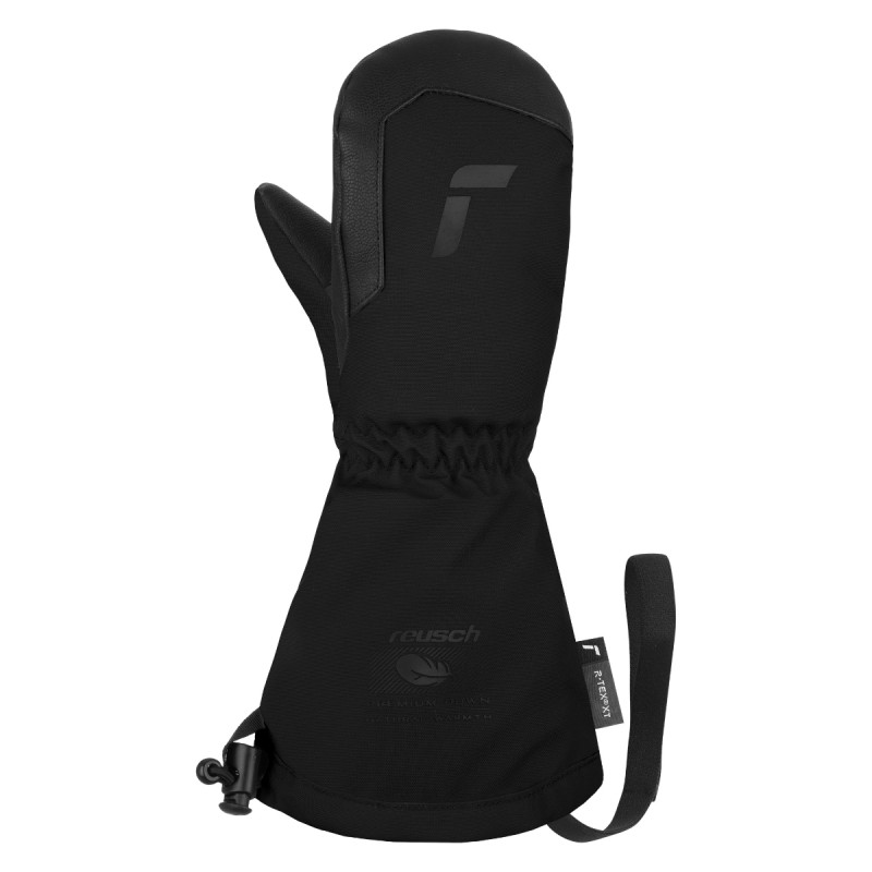 Dětské lyžařské rukavice Reusch OLAF DOWN R-TEX® XT MITTEN  - černá