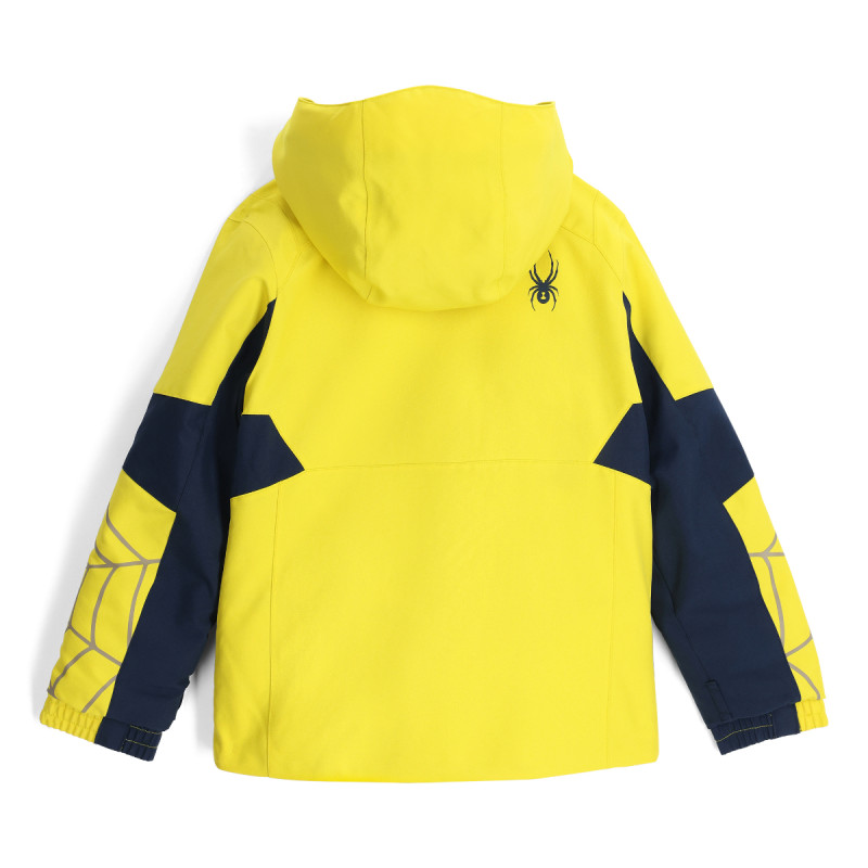 Chlapecká lyžařská bunda Spyder CHALLENGER  - žlutá