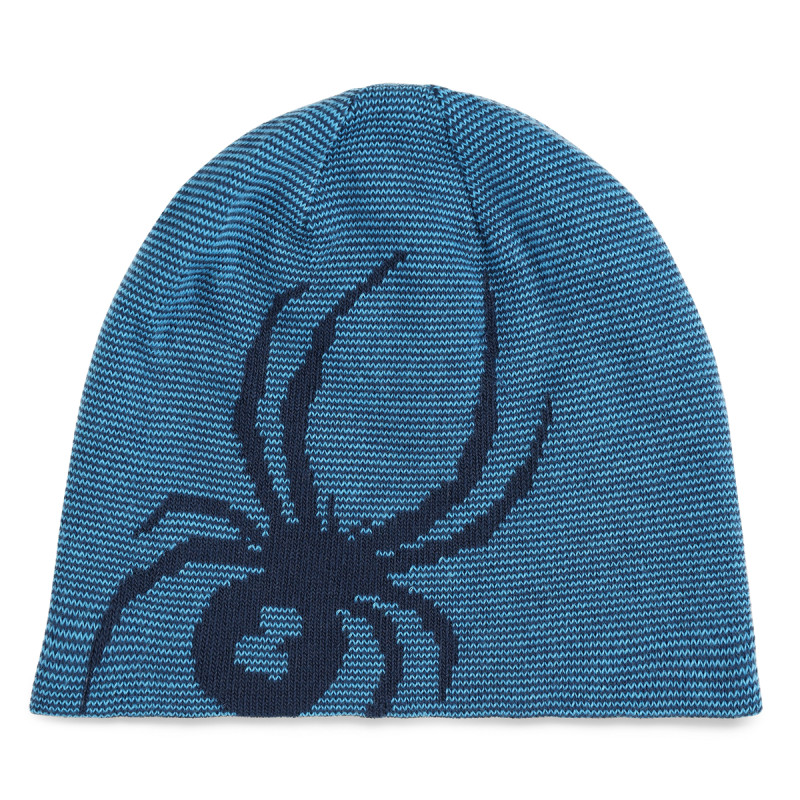 Chlapčenská čiapka Spyder REVERSIBLE BUG  - modrá