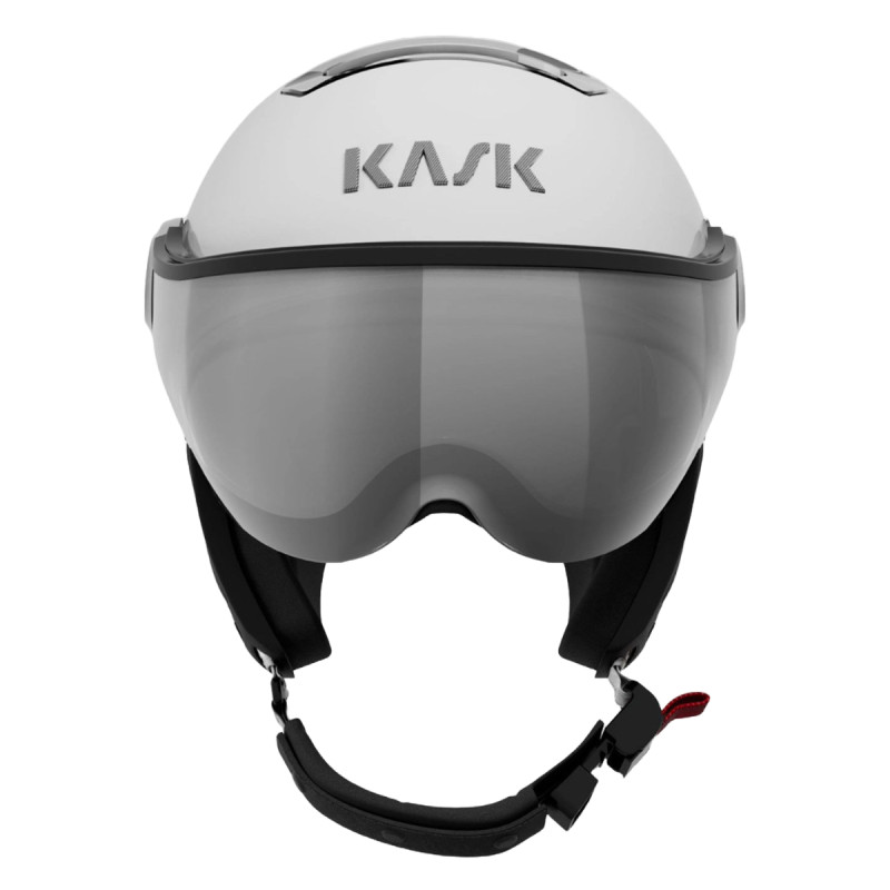 Lyžařská helma Kask PIUMA-R CHROME VISOR  - bílá