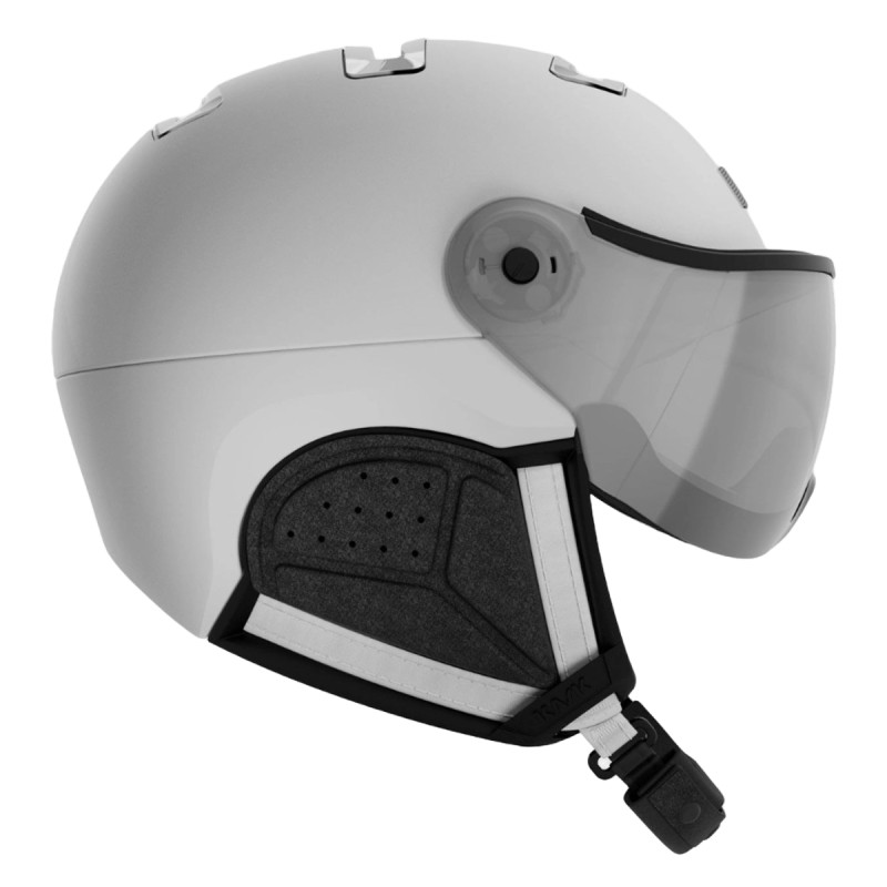 Lyžařská helma Kask PIUMA-R CHROME VISOR  - bílá