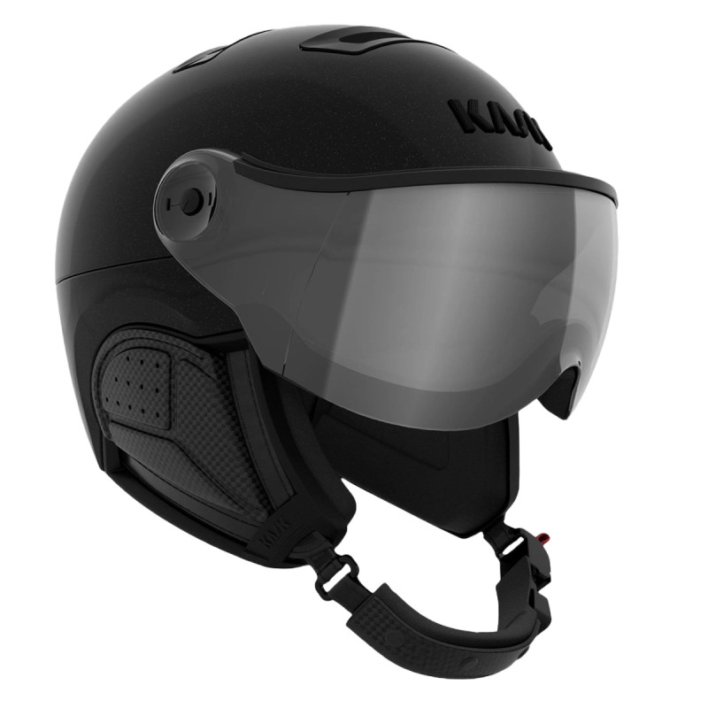 Lyžařská helma Kask PIUMA-R MONTECARLO VISOR  - černá