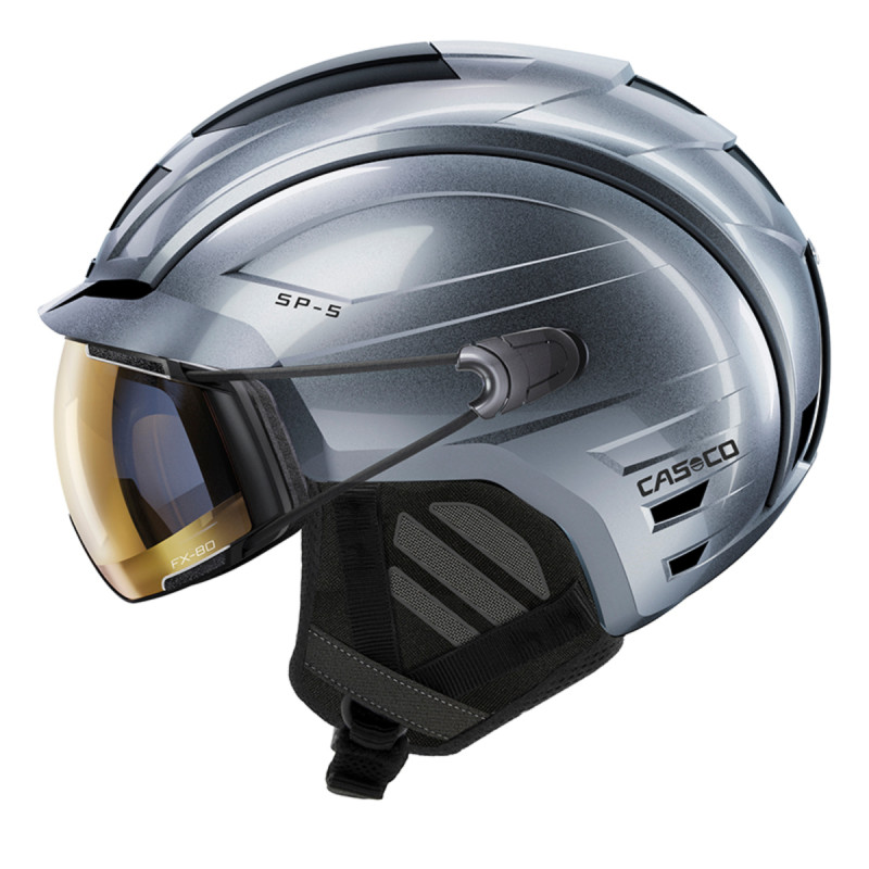 Lyžiarská prilba Casco SP-5  - svetlo šedá