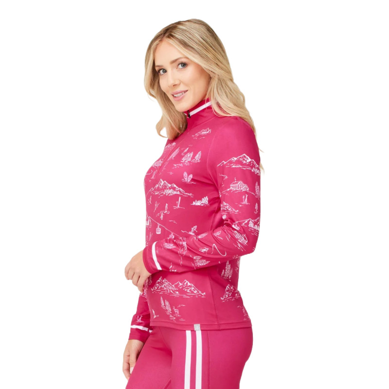 Dámská mikina Krimson Klover DRIFTER  - tmavě růžová