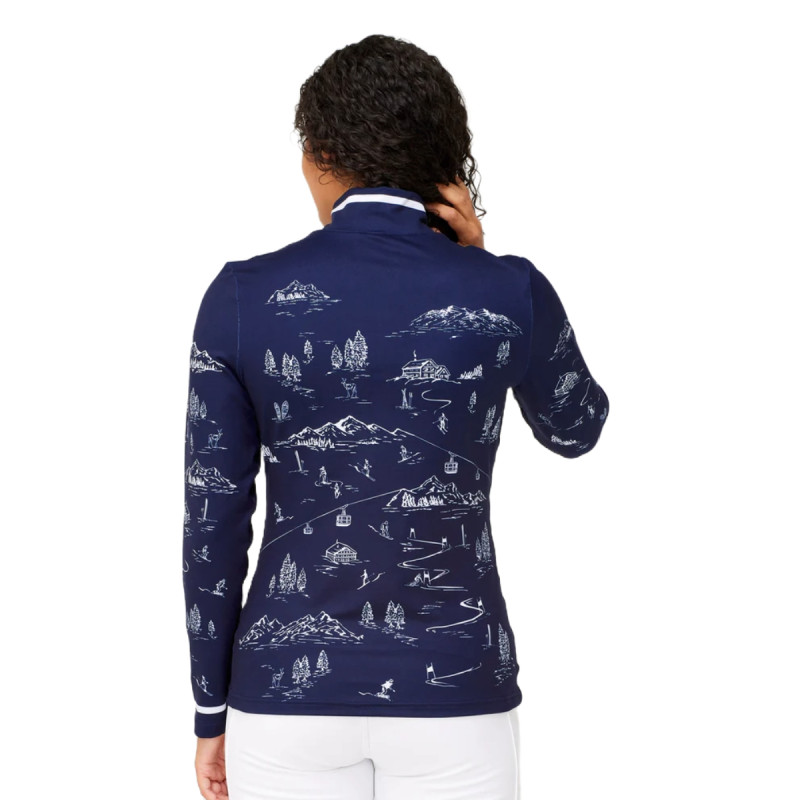 Dámska mikina Krimson Klover DRIFTER  - tmavo modrá